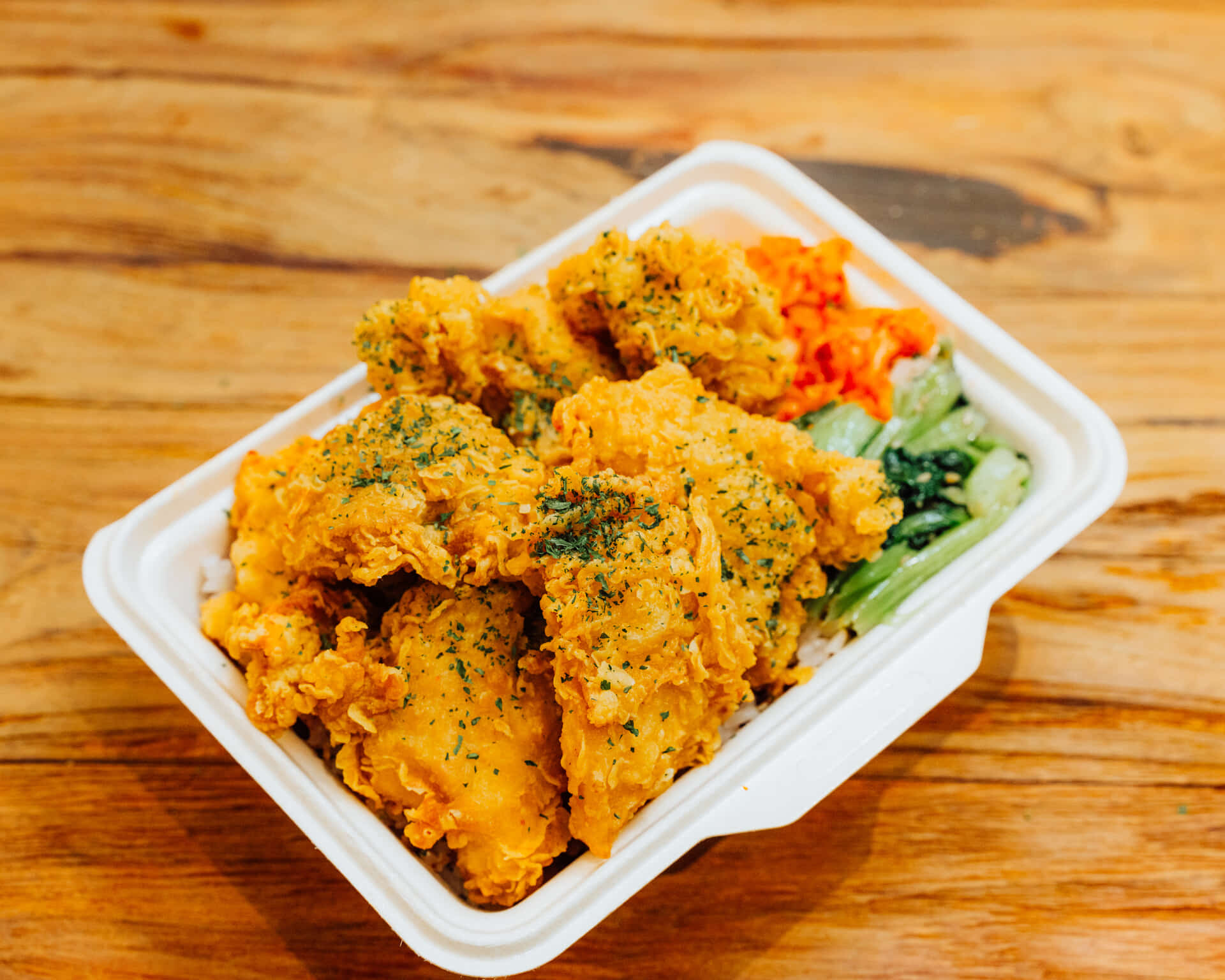 ガーリックライスのチキン丼<オリジナルチキン>並盛