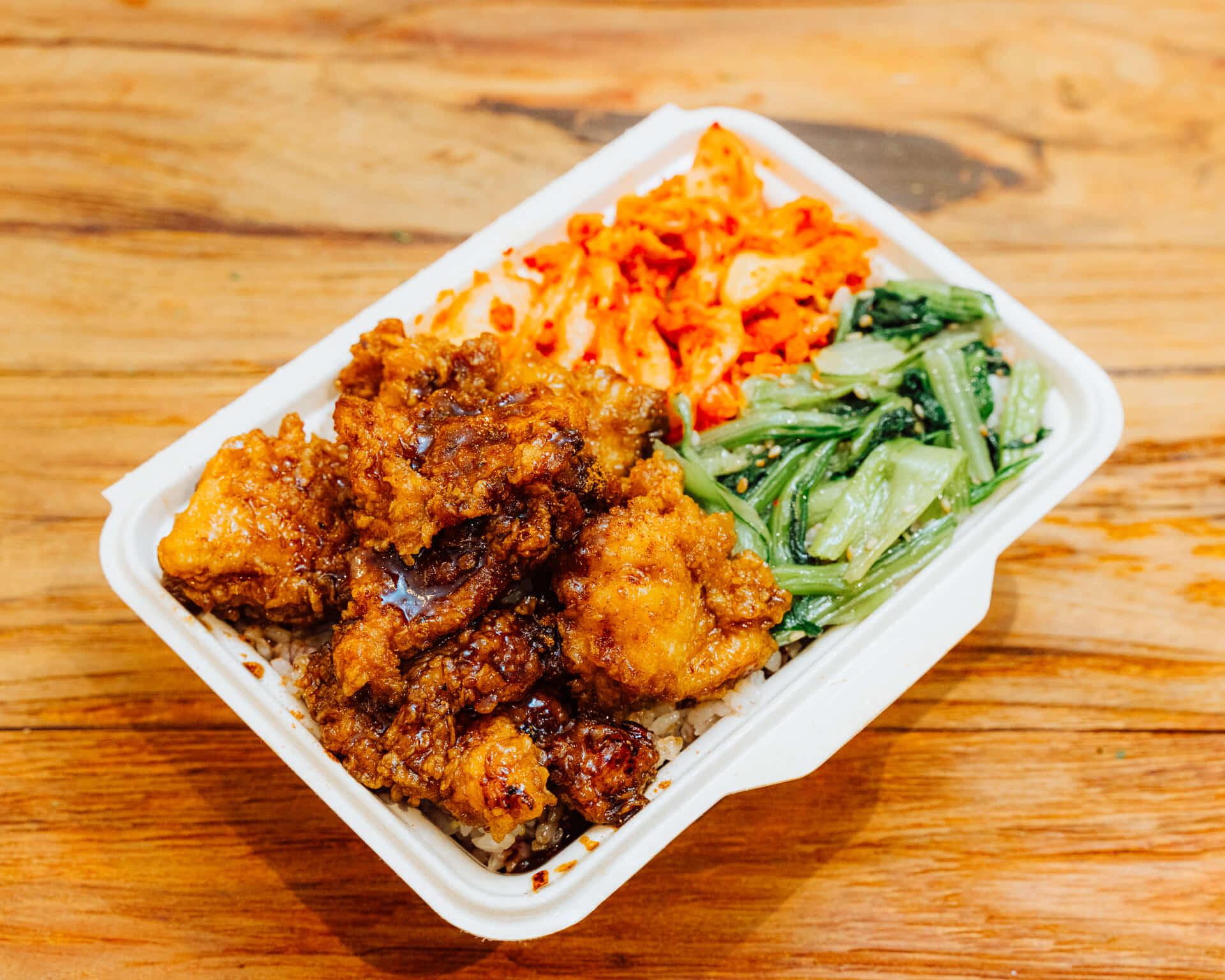 クセ旨!ルーローチキン丼