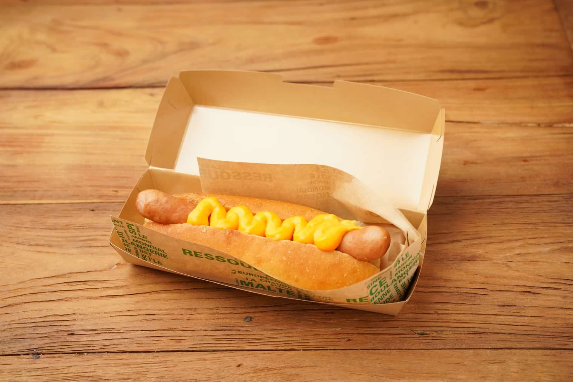 林SPF豚使用!クラフトホットドッグ濃厚チーズソース